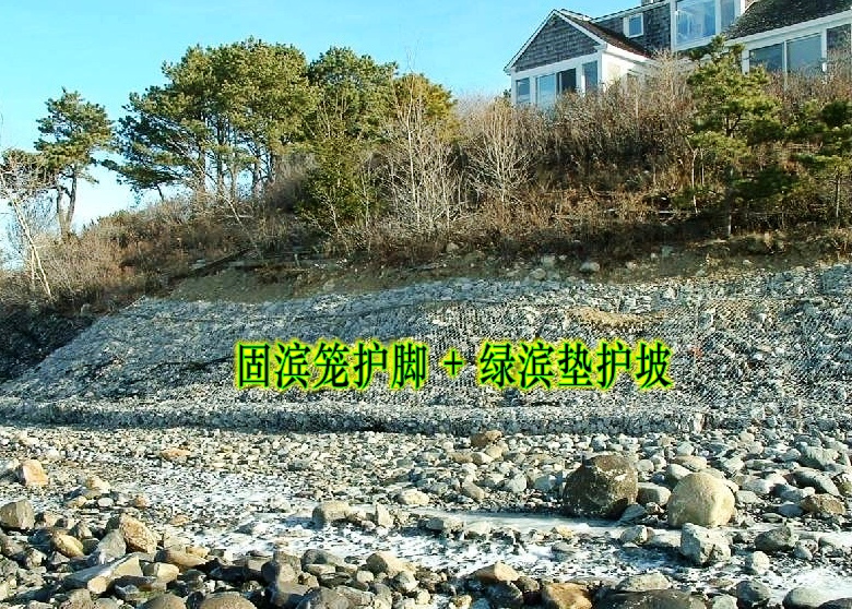 固濱籠護(hù)腳、綠濱墊護(hù)坡
